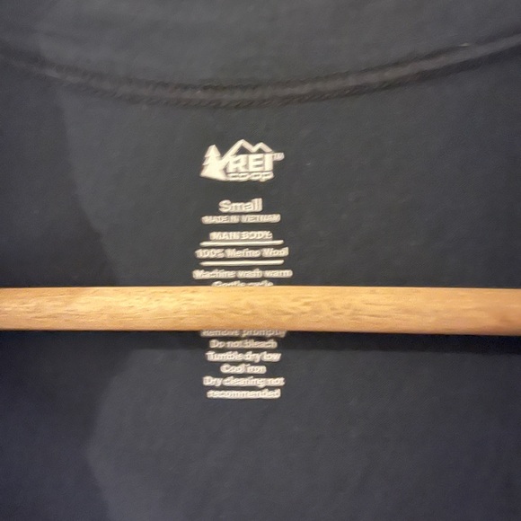 REI Co-op Merino 185 Long-Sleeve Half-Zip Base Layer Top - Women's small EUC - Picture 7 of 9